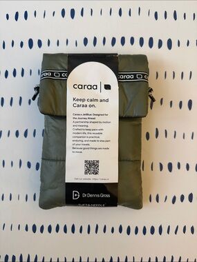 Caraa x JetBlue Mint Amenity Kit in Olive Green